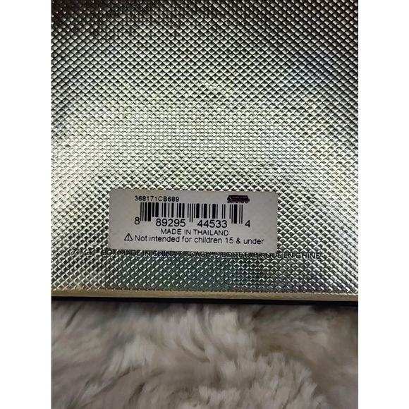 NWT Coach Rose-Gold Circle Logo Hinge Bangle Bracelet - Picture 7 of 8